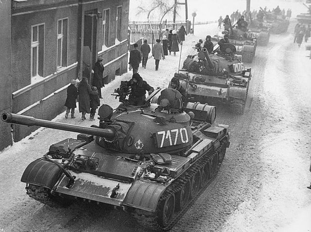 W 40 rocznicę stanu wojennego 5 T 55A Martial law Poland