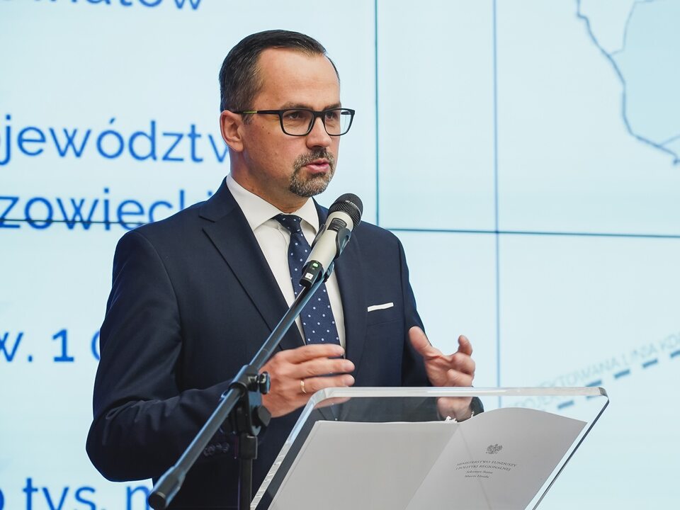 Zdrada, zdrada, zdrada! Marcin Horała, poseł PiS Źródło: X/ Ministerstwo Funduszy i Polityki Regionalnej