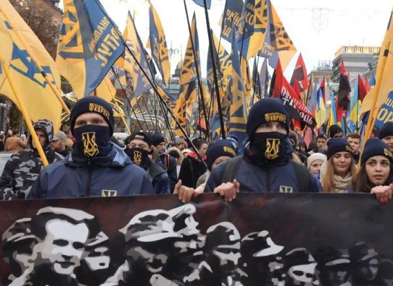 Zwarycz pokazał nam gest Kozakiewicza, a my mu order! Ukraina UPA