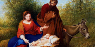 Świętość w codzienności: Sakrament małżeństwa i Święta Rodzina Święta Rodzina oleodruk K. Fireutz | foto wikipedia.com