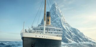 Wybory w Polsce Transmisja z rejsu TITANICA II na żywo Wybory, Titanic płynący wprost na górę lodowa