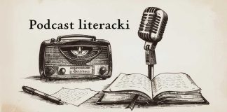 O pasji, książkach i Narodowym Czytaniu – rozmowa z prof. Wojciechem Ligęzą Ilustracja promująca podcast literacki – mikrofon obok otwartej książki, symbol rozmów o literaturze, czytaniu i sile słowa.