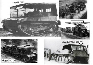 Ciągniki gąsienicowe II RP. Przedwojenna polska myśl techniczna* 1 Polskie ciągniki artyleryjskie C2P, C4P, C7P i PZInż. 152